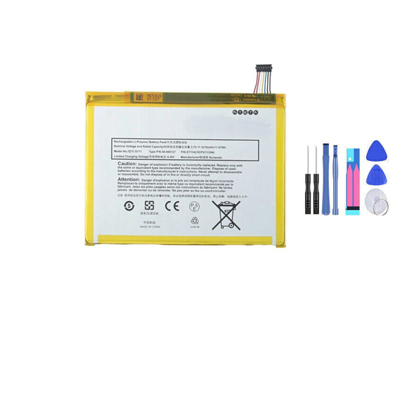 (image for) Replacement ST11 ST11A 26S1009 58-000127 Battery for Amazon Fire HD 8 5th Generation SG98EG
