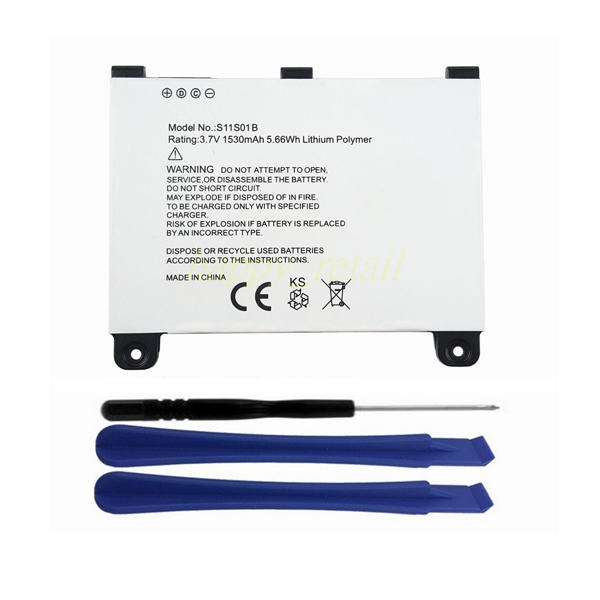 (image for) 3.7V Replacement Battery for Amazon Kindle 2 DX D00511 D00611 D00701 D00801 170-1012-00 REV.C