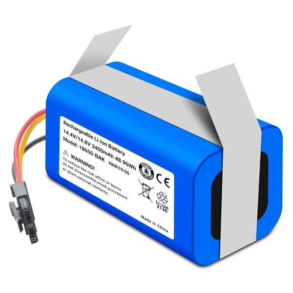 (image for) Replacement Battery for Eufy L50 L60 Series SES Hybrid Robot Vacuum Cleaners 14.4V 3400mAh