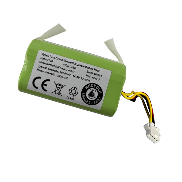 (image for) Replacement iHRVS1-3BLK Battery for iHome AutoVac Nova S1 1st Gen Robot Vacuum Cleaner 2600mAh 14.4V
