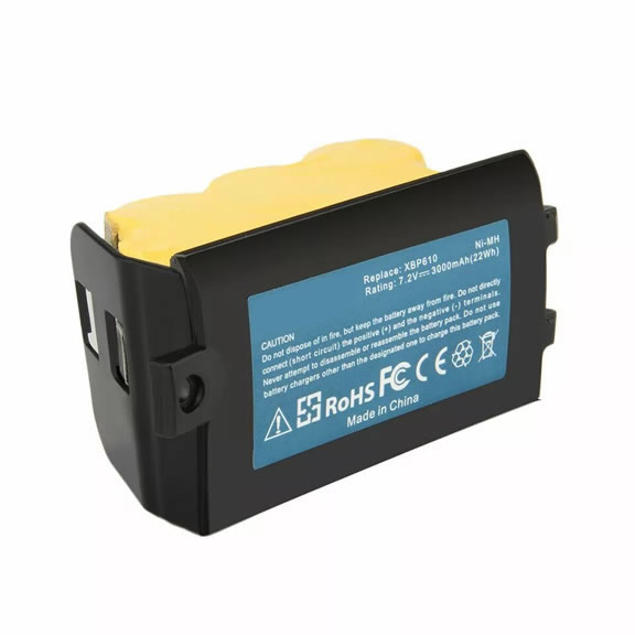(image for) Replacement Battery for Euro-Pro Shark XBP610 XBP-610 EU-36000 UV610 UV610C UV614 UV614H 7.2V