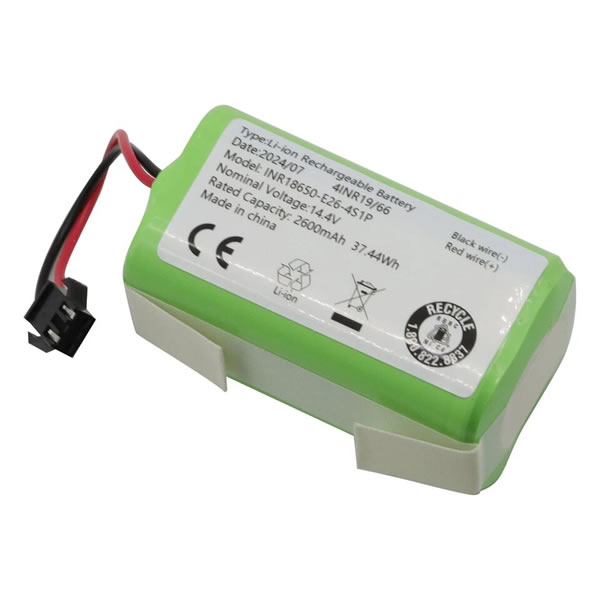 (image for) Replacement Battery for Tesvor Robot Vaccum N1 X500 Pro S4 S6 V300S X580 14.4V 2600mAh