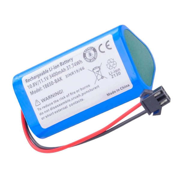 (image for) Replacement Vacuum Battery for Vactidy T6 T7 T8 LS001 02 Vacuum Cleaner 11.1V 3400mAh