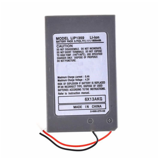 Replacement Battery For Sony PS3 Dualshock 3 Wireless Controller LIP1359 CS-SP117SL 1800mAh