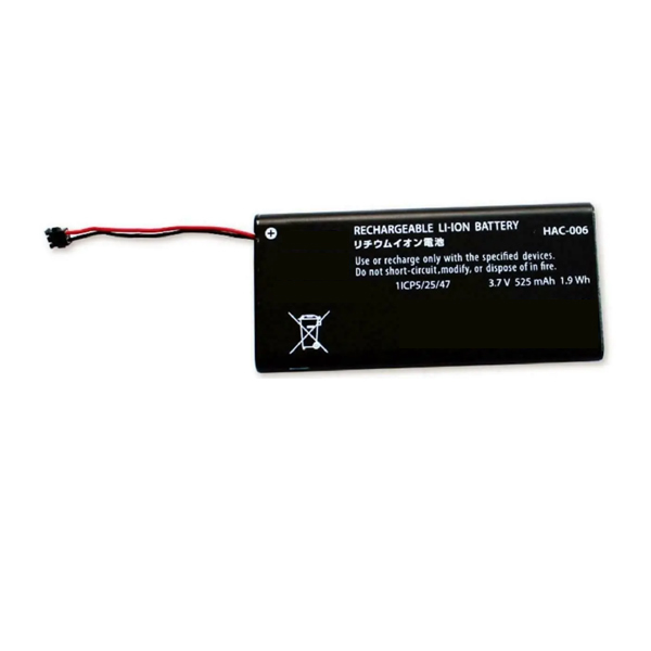 (image for) 3.7V Replacement Battery Pack for Nintendo Switch JoyCon Controller HAC-006 HAC006 525mAh