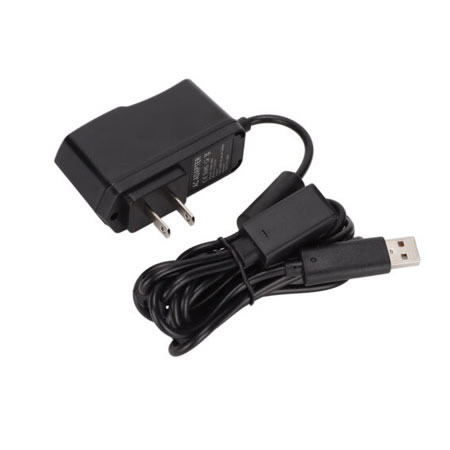 Replacement Power Supply Adapter Cable Charger For Xbox 360 Wireless Game Controller USB Charger