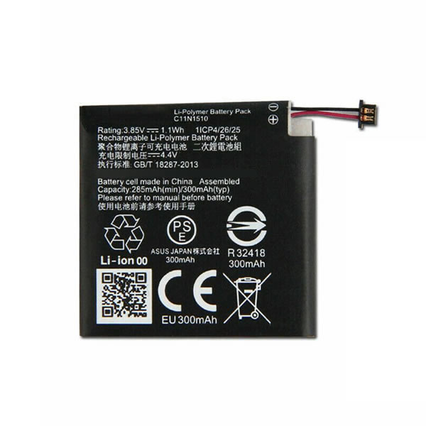 (image for) Replacement C11N1510 Battery for Asus ZenWatch 2 WI502Q Smart Watch 3.85V 300mAh