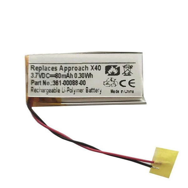 (image for) Replacement 361-00088-00 Battery for Garmin Approach X40 Vivosmart HR Vivosmart HR+ 010-01513-01