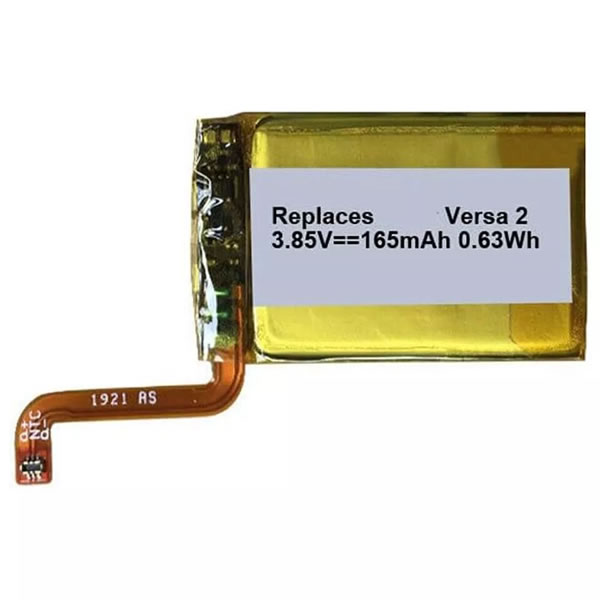 Replacement LSSP281928 SP281928SF Battery for Fitbit Versa 2 FB507 FB507BKBK FB507GYGY 165mAh 3.85V