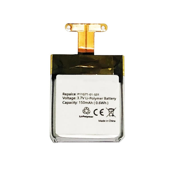 (image for) Replacement P11G7T-01-S01 SDI G7TH Battery for Pebble Time 501-00020 Smartwatch 150mAh