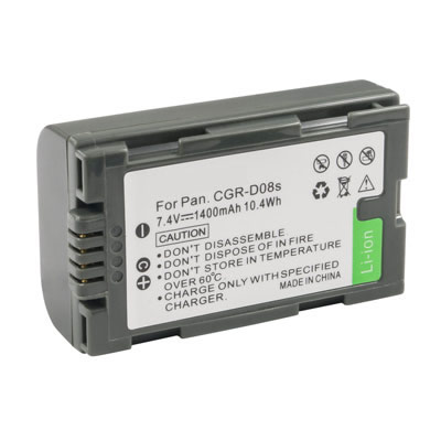 7.40V 1400mAh Replacement Battery for Panasonic CGR-D08 D14 D16 D28 D120 D210 D220 D320