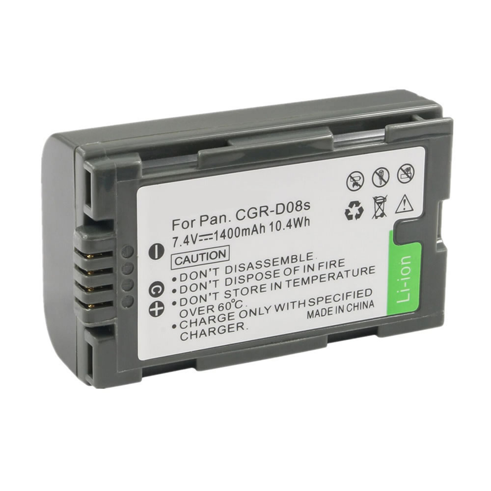 (image for) 7.40V 1400mAh Replacement Battery for Panasonic CGR-D08 D14 D16 D28 D120 D210 D220 D320