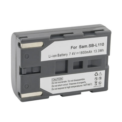 1800mAh Replacement Battery for Samsung SB-L110 SB-L70 SB-L70A SB-L70R SB-LS70AB