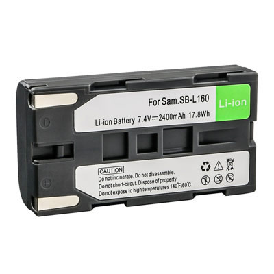 2400mAh Replacement Battery for Samsung SB-L110A SB-L160