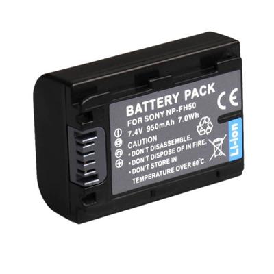 Replacement battery for Sony NP-FH30 NP-FH40 NP-FH50 950mAh - Click Image to Close