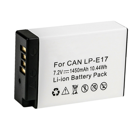 7.2V 1450mAh Replacement battery for Canon LP-E17 LPE17 Rebel SL2 EOS M3 M6 EOS 760D 8000D - Click Image to Close