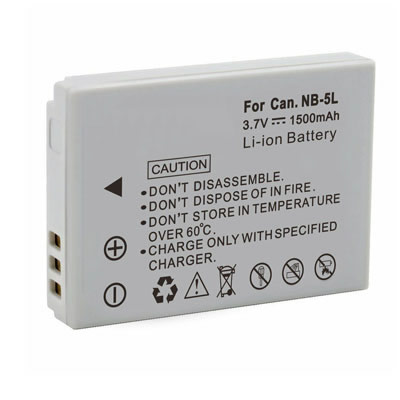 (image for) Replacement battery for Canon NB-5L NB5L PowerShot S100 SD790 SD950 SX220 IS