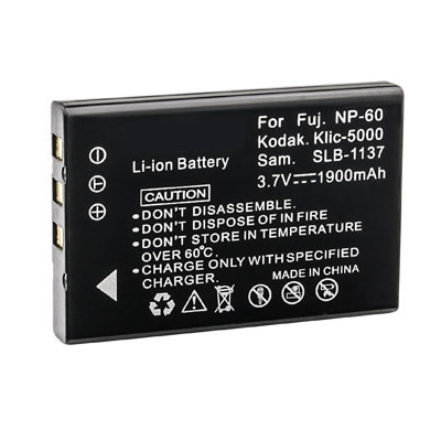 3.70V 1900mAh Replacement Camera battery for Kodak KLIC-5000 KLIC5000 EasyShare One Zoom