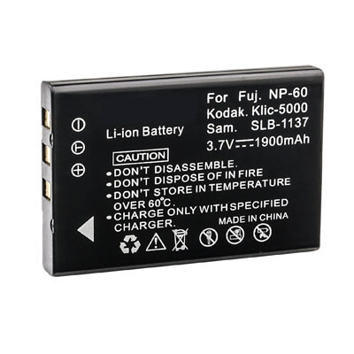 3.70V 1900mAh Replacement Camera battery for Kodak KLIC-5000 KLIC5000 EasyShare One Zoom - Click Image to Close