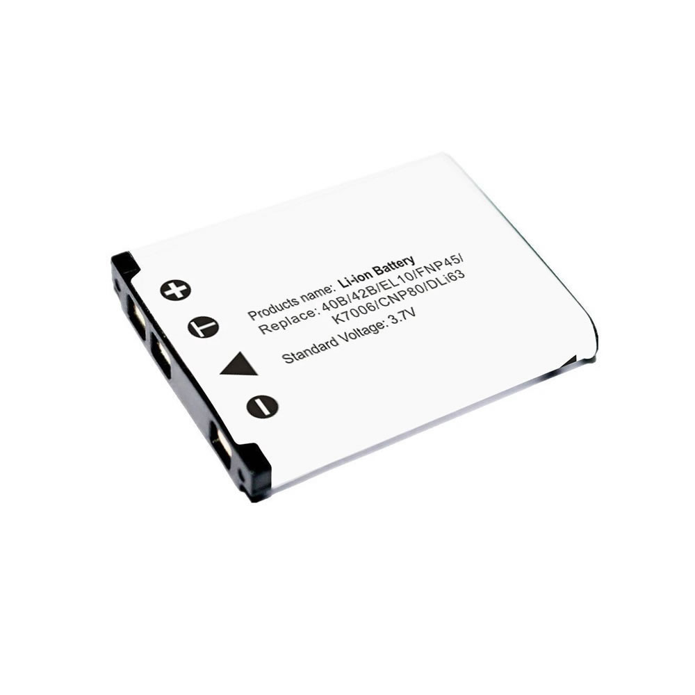 (image for) Replacement battery for Casio NP-80 NP-82 NP-82DBA Exilim EX-H60 EX-H60BK EX-H60RD EX-H60WE