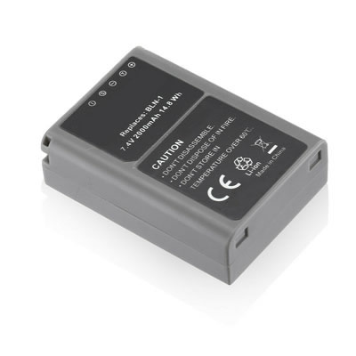 7.4V 2000mAh Replacement Camera battery for Olympus BLN-1 BLN1 OM-D E-M1 E-M5 Mark II PEN F E-P5 - Click Image to Close