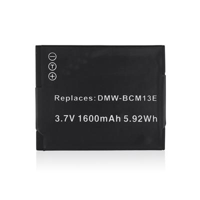 Replacement Camera battery for Panasonic DMW-BCM13 DMW-BCM13E Lumix DMC-FT5 1600mAh