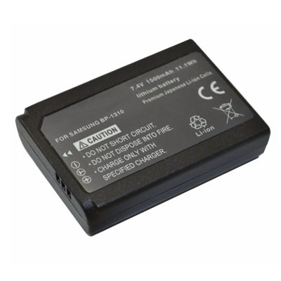 7.40V 1500mAh Replacement battery for Samsung BP1310 1310EP NX5 NX10 NX11 NX20 NX100