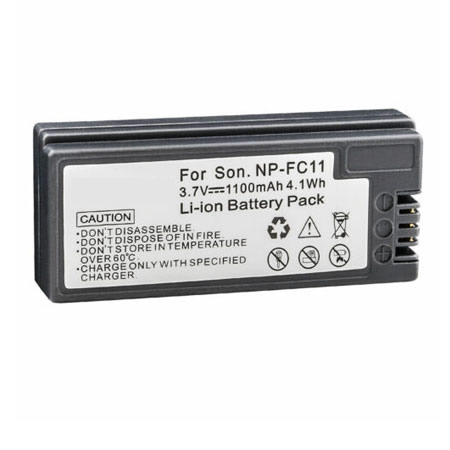 1100mAh Replacement battery for Sony NP-FC10 NP-FC11 NPFC10 NPFC11 Cyber-shot DSC-F77 DSC-F77A - Click Image to Close