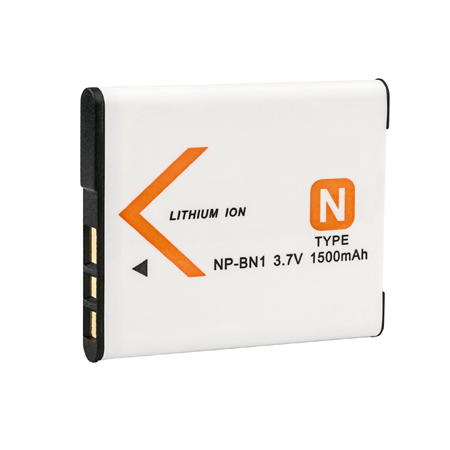 (image for) 1500mAh Replacement battery for Sony NP-BN1 NPBN1 Cyber-shot DSC-T110 DSC-T110B DSC-T110P DSC-T110R
