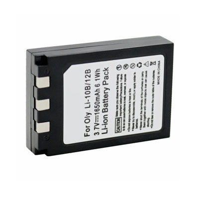 3.70V 1650mAh Replacement Camera battery for Olympus Li-10B Li-12B Li10B Li12B FE-200 IR-500 - Click Image to Close