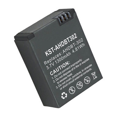 (image for) 3.7V 1300mAh Replacement Camera battery for GoPro HD HERO3 Edition AHDBT-301 AHDBT-302