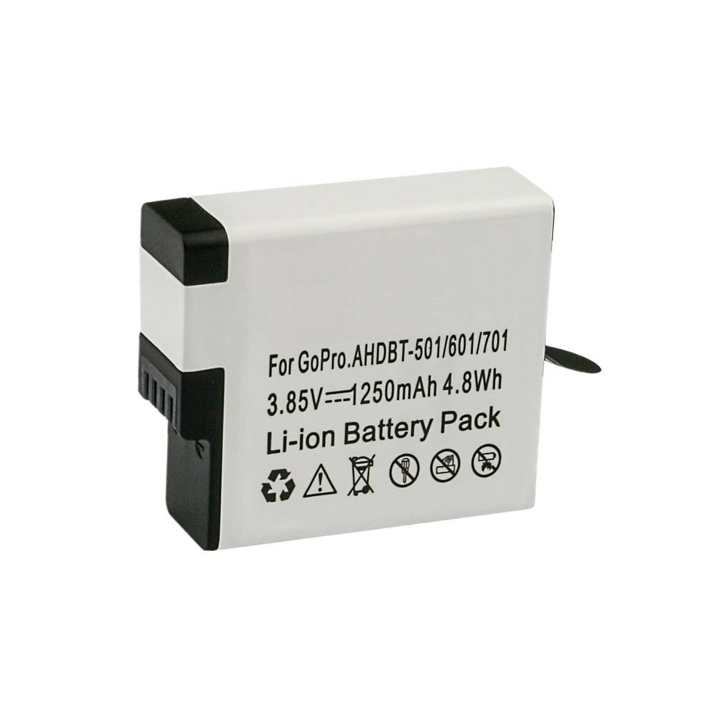 (image for) 3.85V 1250mAh Replacement Camera battery for GoPro AHDBT-501 AHBBP-501 HERO5 HERO 5