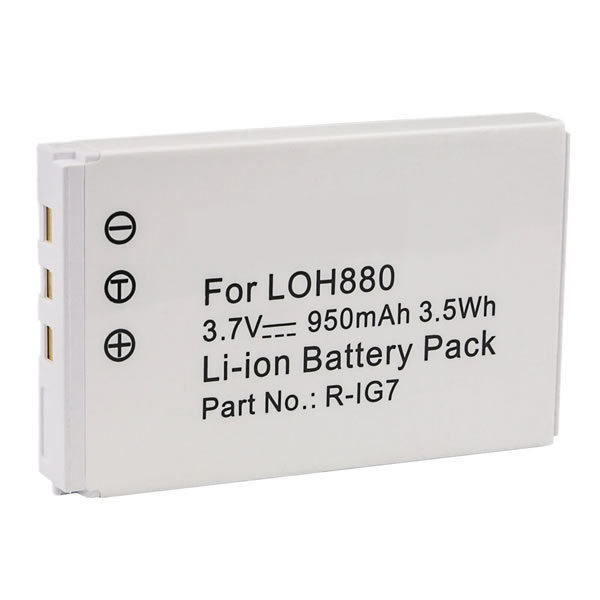 (image for) Replacement Battery Pack for Logitech NC1002 NTA2340 R-IG7 Harmony 720 780 880 Pro 885 890 895 900