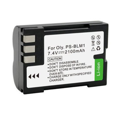 7.40V 2100mAh Replacement Camera battery for Olympus BLM-1 BLM-01 PS-BLM1 E-1 E-3 E-30 E-520