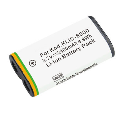 3.7V 2400mAh Replacement Camera battery for Kodak Easyshare Z1485 Z612 Z712 Z812 Z885 IS Zoom Zx1