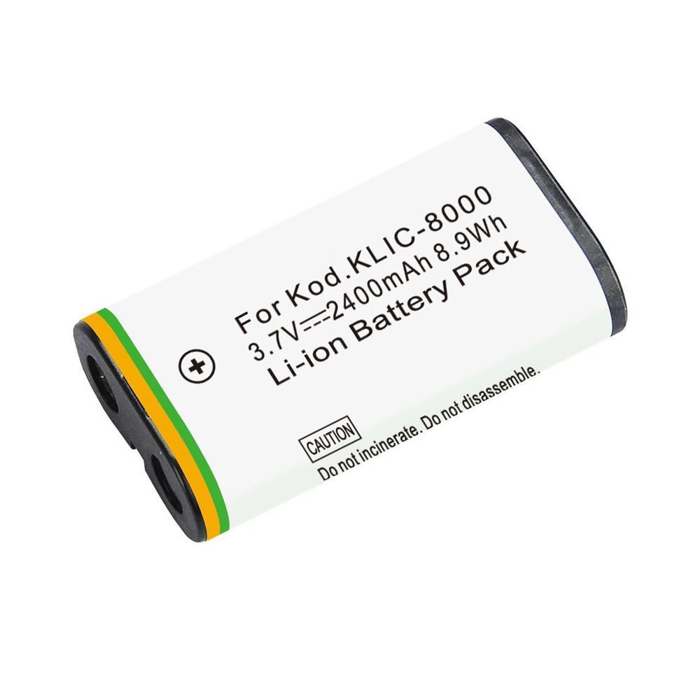 (image for) 3.7V 2400mAh Replacement Camera battery for Kodak KLIC-8000 KLIC8000 Easyshare Z1012 Z1085 IS
