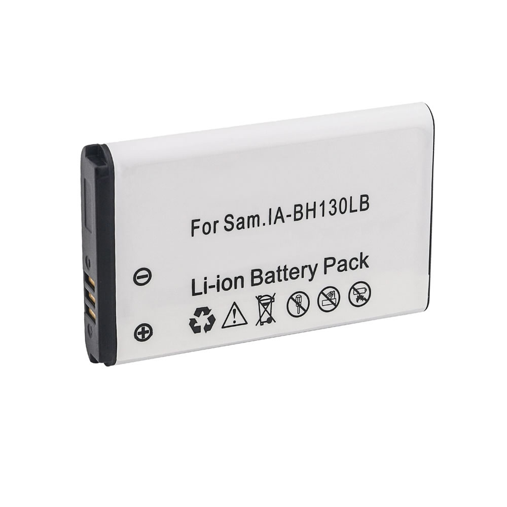 (image for) Replacement battery for Samsung IA-BH130LB HMX-U15 HMX-U20 HMX-U20BP HMX-W200 HMX-W200RP HMX-W200TP