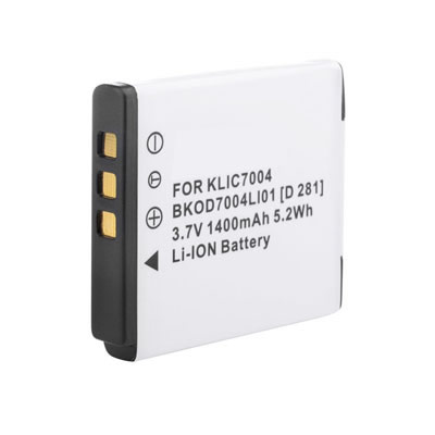 3.7V 1400mAh Replacement Camera battery for Kodak KLIC-7004 KLIC7004 M1093 IS PLAYTOUCH Zi8 Zx3