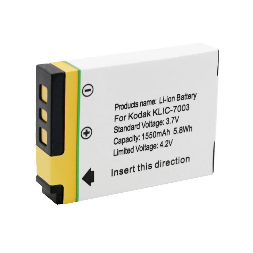 (image for) 3.7V 1550mAh Replacement Camera battery for Kodak Easyshare V1003 V803 Z950 KLIC 7003