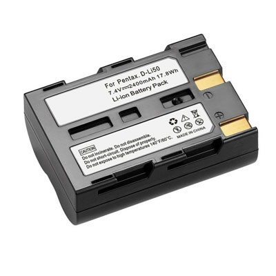 (image for) 7.40V 2400mAh Replacement Camera battery for Pentax D-LI50 D-L150 DL-I50 K10D GP K10D Grand Prix K20
