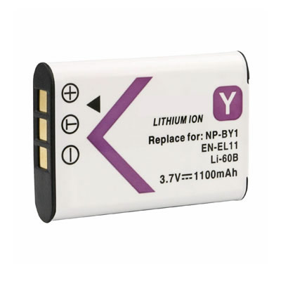 3.70V 1100mAh Replacement Camera battery for Olympus LI-60B LI60B FE-370