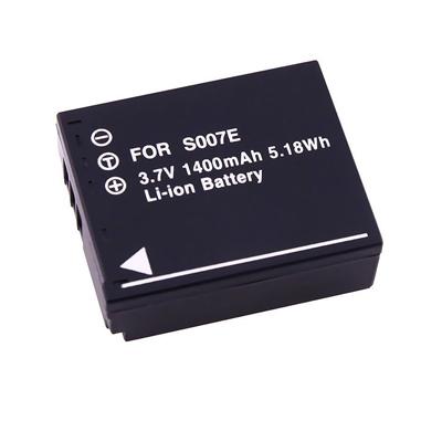 (image for) Replacement Camera battery for Panasonic CGR-S007E CGR-S007E/1B DMW-BCD10 1400mAh