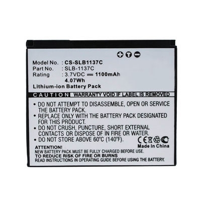 (image for) 3.70V 1100mAh Replacement SLB-1137C battery for Samsung i7