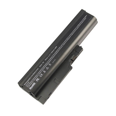 (image for) 10.80V 5200mAh Replacement Laptop Battery for Lenovo FRU 42T4511 ThinkPad R500 T500 W500 R61e Series