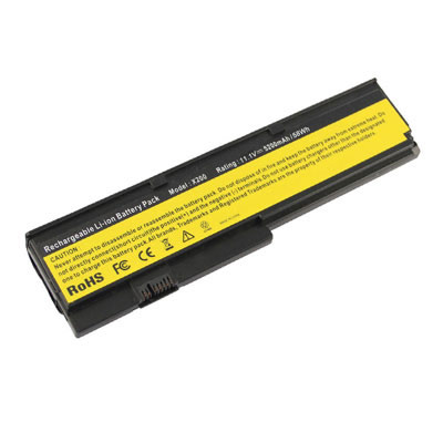 5200mAh Replacement Laptop Battery for Lenovo 42T4540 42T4542 42T4543 ThinkPad X200 7455 7458 - Click Image to Close