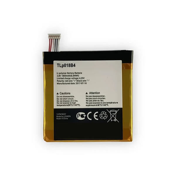 (image for) Replacement TLp018B4 Battery for Alcatel One Touch Idol 7024 7025 3.8V 1800mAh