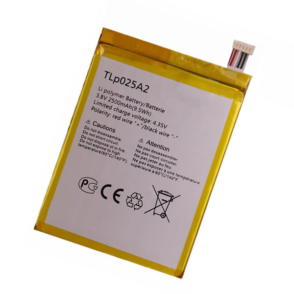 (image for) Replacement TLp025A2 Battery for Alcatel One Touch Pop Icon 2 A846L OneTouch Go Play 7048W 8008W Conquest 7046T 5054W XL 5055W 5054N
