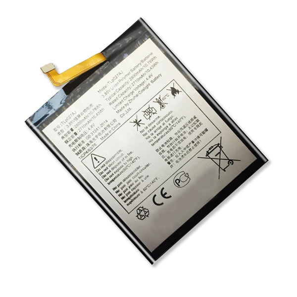(image for) Replacement TLP027AJ Battery for Alcatel PulseMix One Touch A5 OT 5085C OT 8085D 5085Y Idol 5 OT-6085D 3.8V 2800mAh