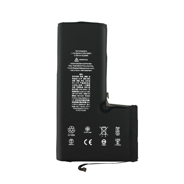 (image for) Replacement battery for Apple iPhone 11 Pro Max A2161 A2218 A2220 616-00651 3.79V 3969mAh