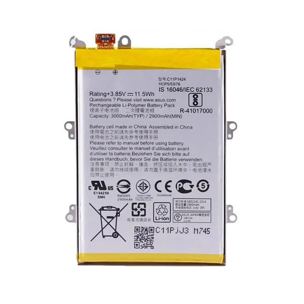 (image for) Replacement C11P1423 Battery for Asus ZenFone 2 ZE500CL Z00D 3.8V 2400mAh
